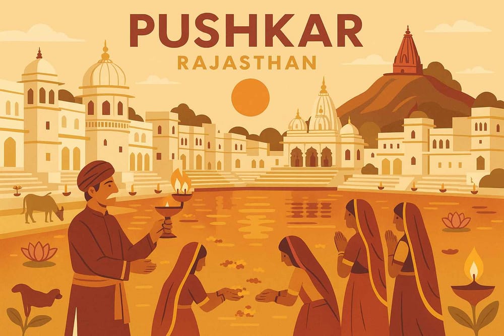 Pushkar's Spiritual Heart: A Journey Beyond the Camel Fair