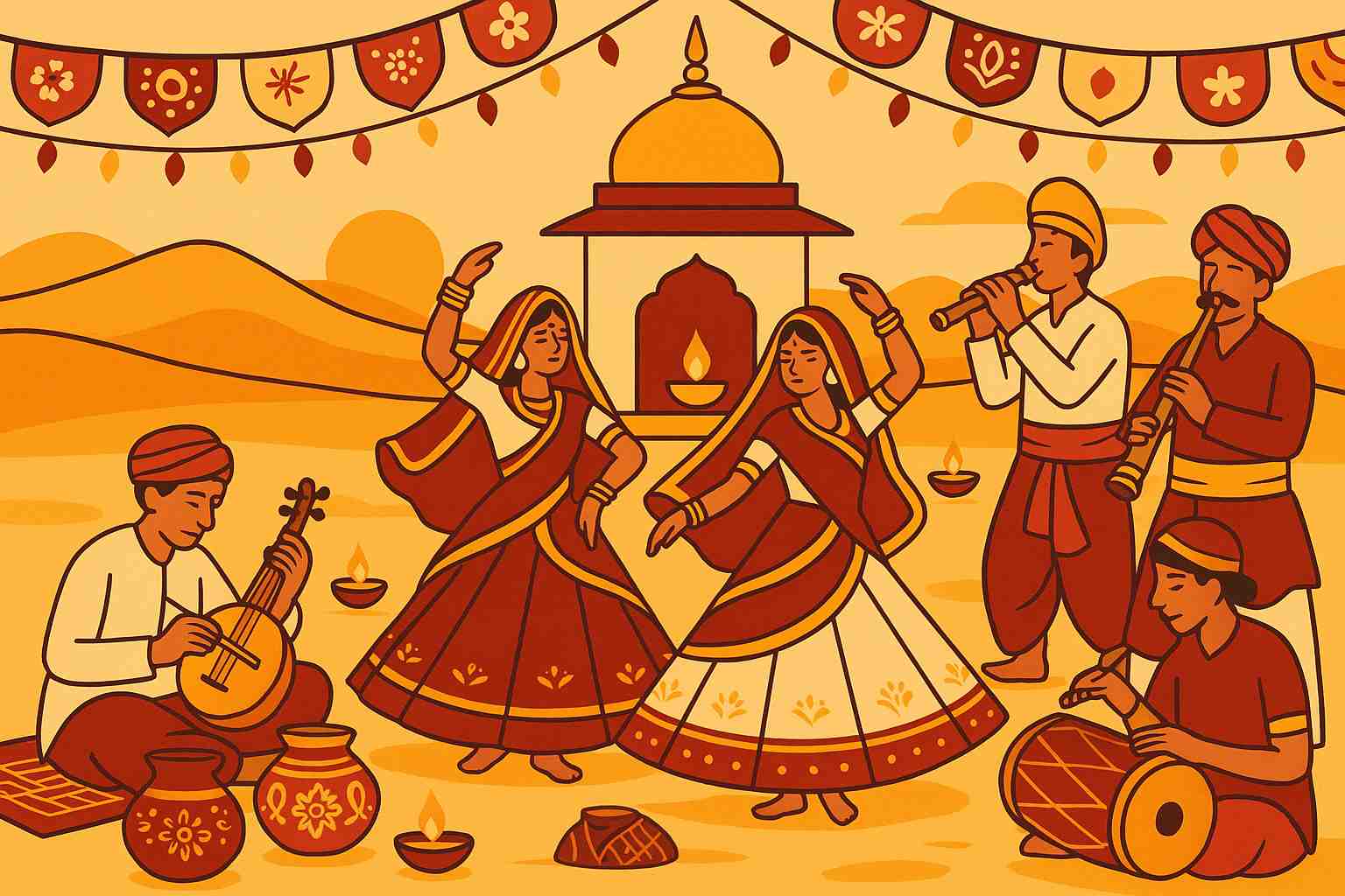 Rajasthan's Soulful Sojourn: A Guide to Festivals-Sacred Arts-Spiritual Practices
