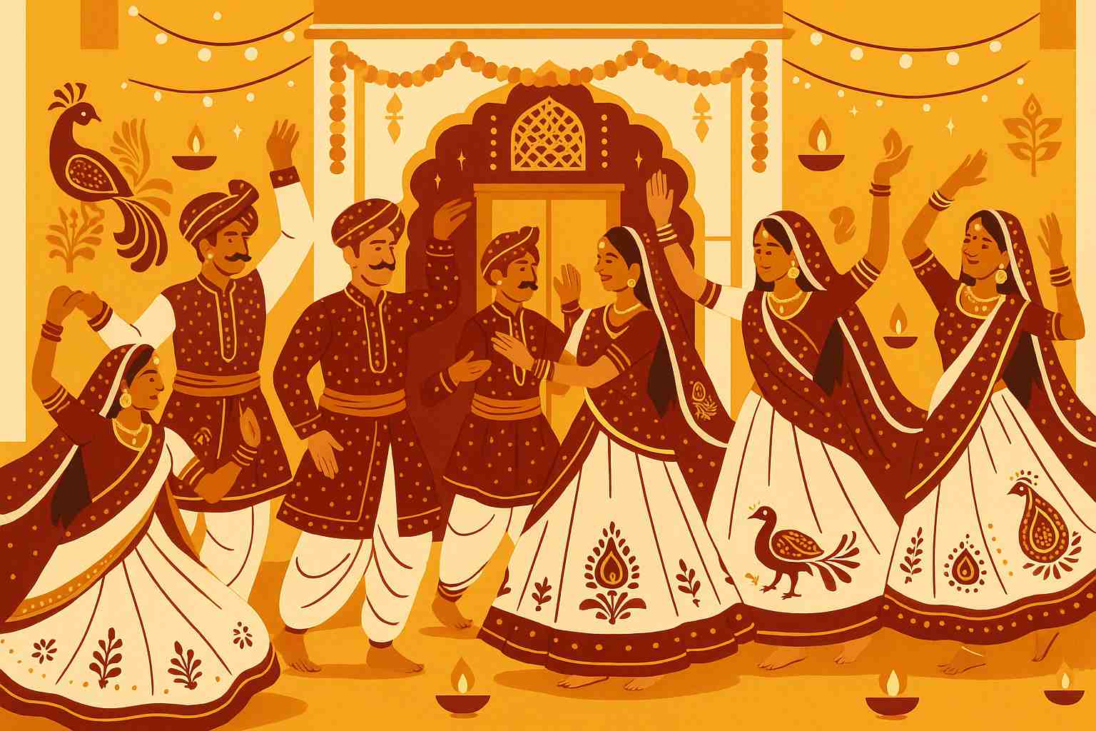 Rajasthani Festival Wear: A Celebration of Colors and Culture