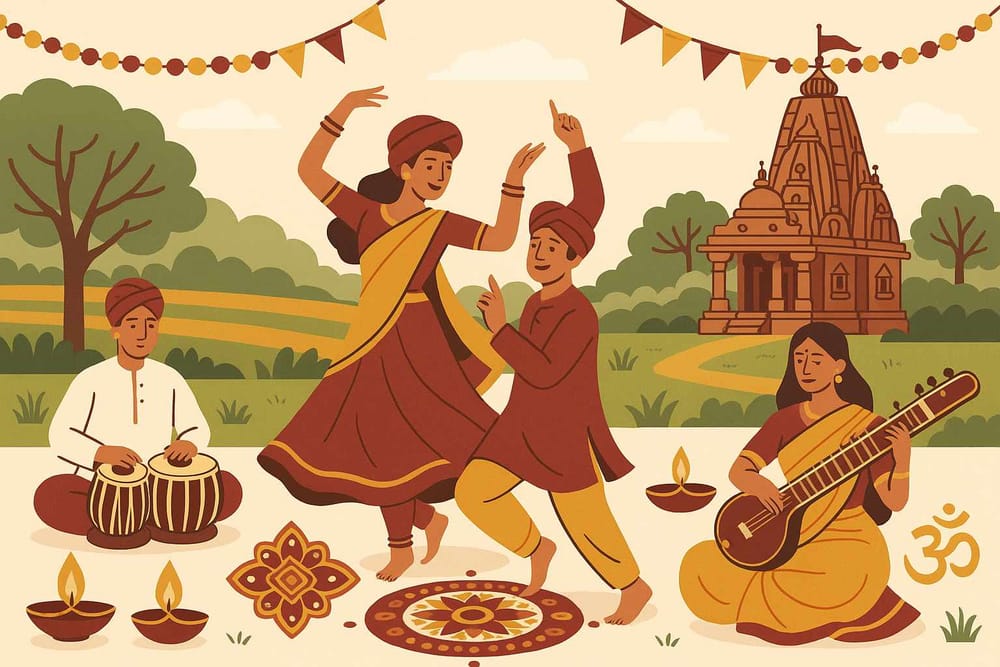 Indian Culture's Vibrancy: Regional Traditions & Spiritual Roots