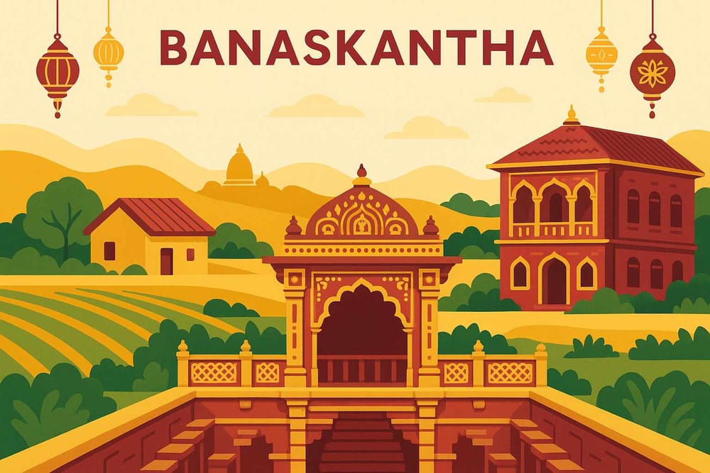 Banaskantha's Hidden Gems: Maps and Villages Guide You