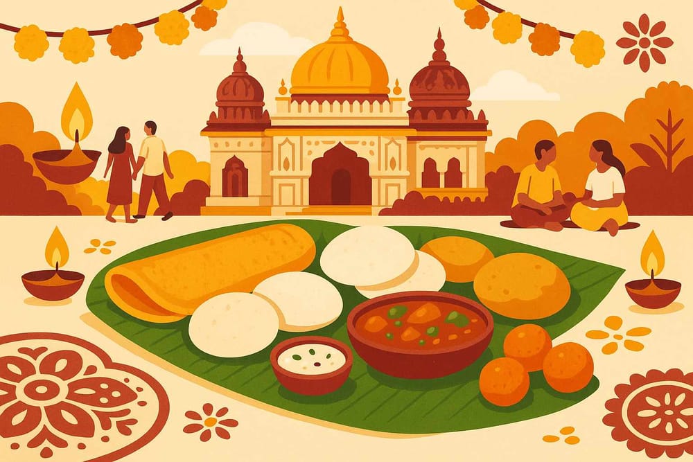 Vegetarian Delights Near Temples: A Culinary Pilgrimage