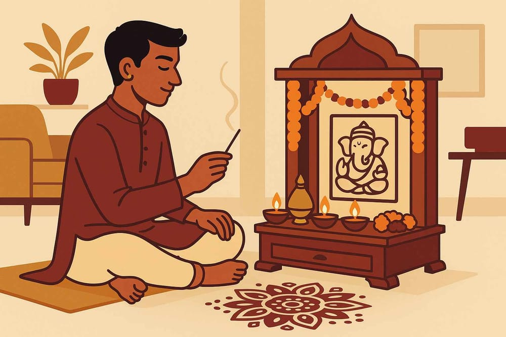 Your Spiritual Journey, Personalized:  Poojn Rituals for Modern Life