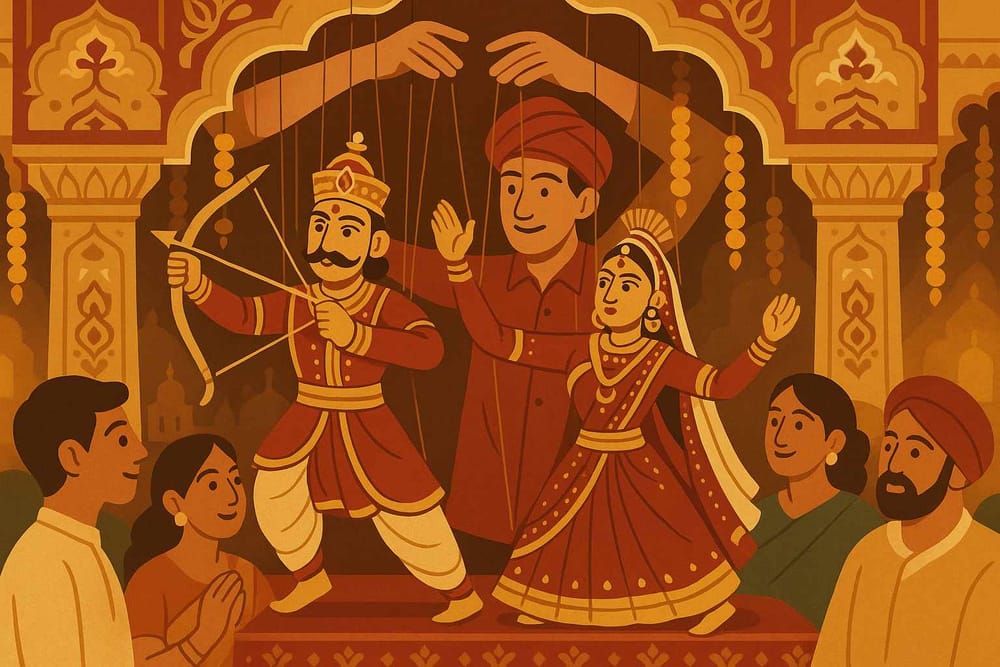 Strings of Tradition: Kathputli Illustrates Hindu Epics