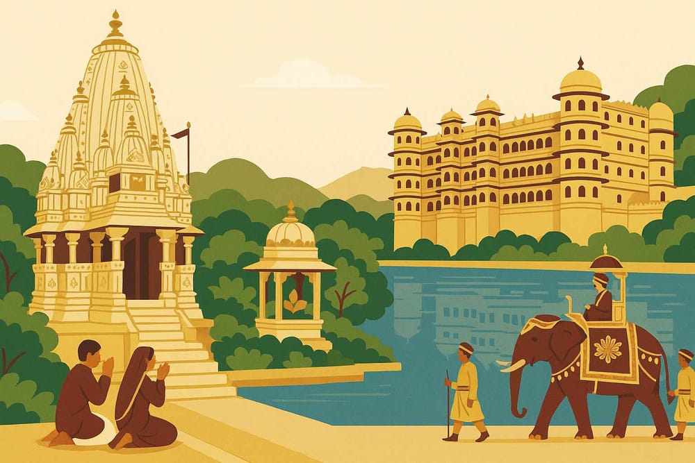 Pilgrimage & Palaces: Your Udaipur Spiritual Itinerary - Temples, Shrines & Royal Heritage