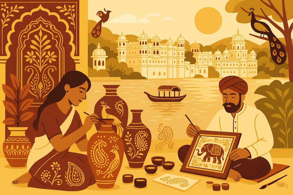 Udaipur's Rich Tapestry: Art, Craft & Timeless Traditions