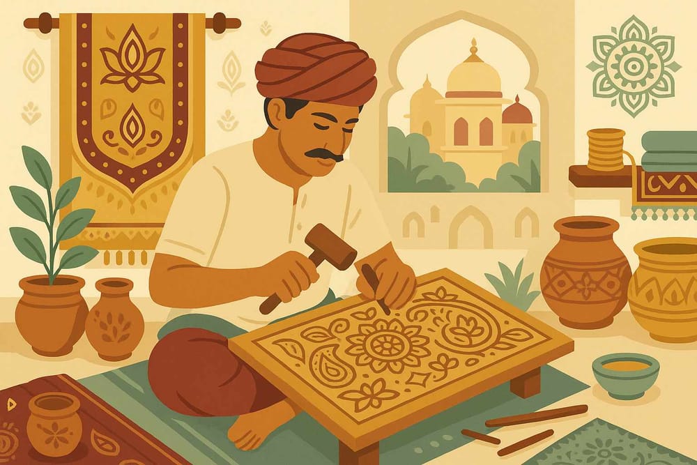 The Sacred Crafts of Udaipur: Preserving Artistry Through Tradition & Sustainability