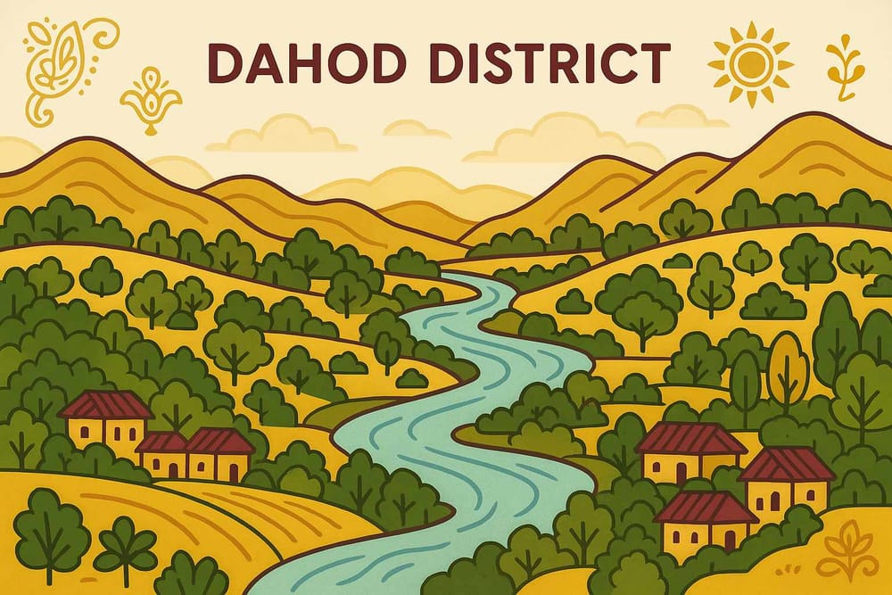 Dahod District Geography- Key Features Explored