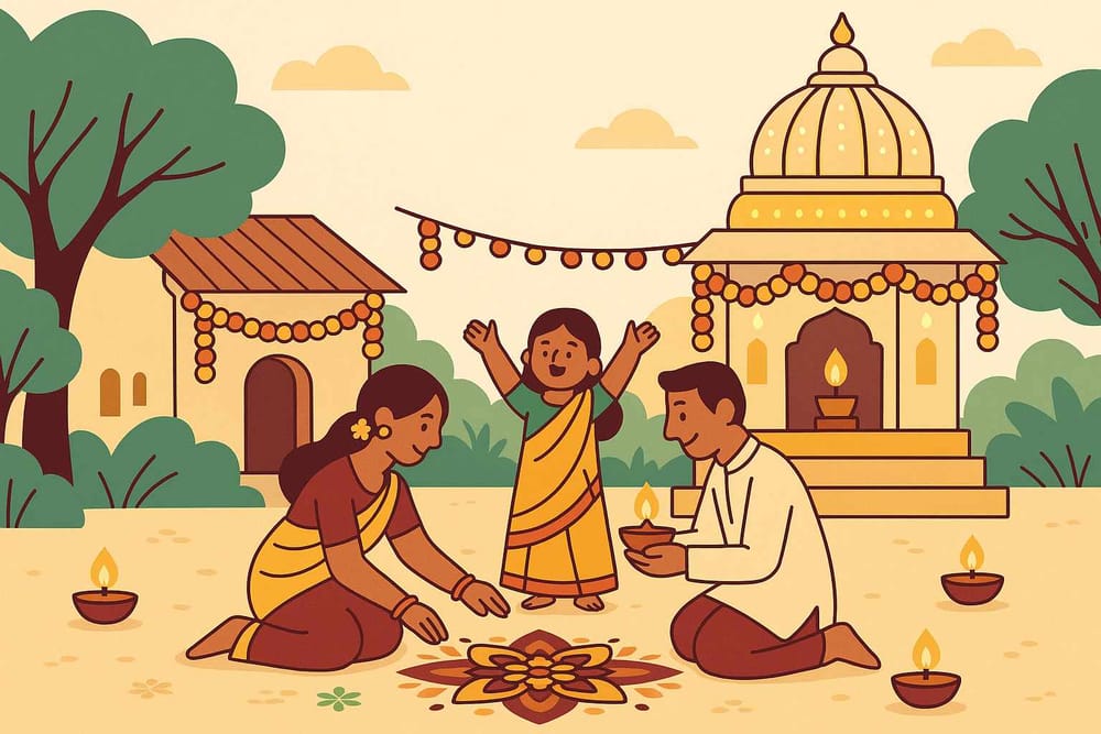 Gotri's Spiritual Journey-Traditions and Festivities Explored