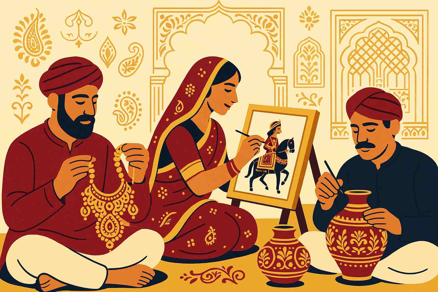 Mewar's Rich Heritage: Traditional Arts and Crafts Explained