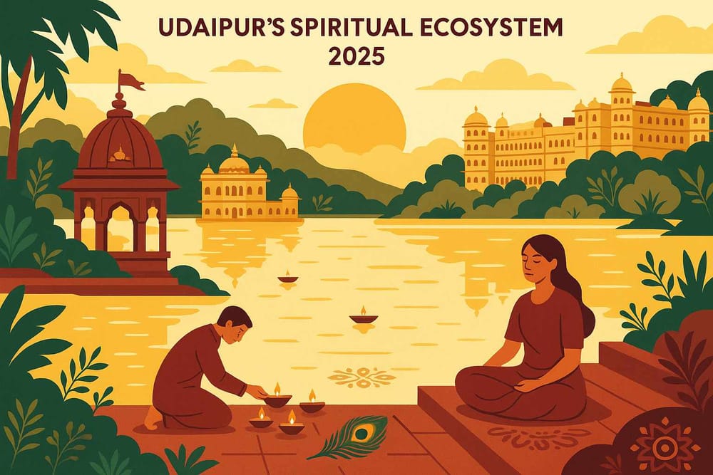 Udaipur's Spiritual Ecosystem: Nature, Heritage, and Devotion - A 2025 Exploration