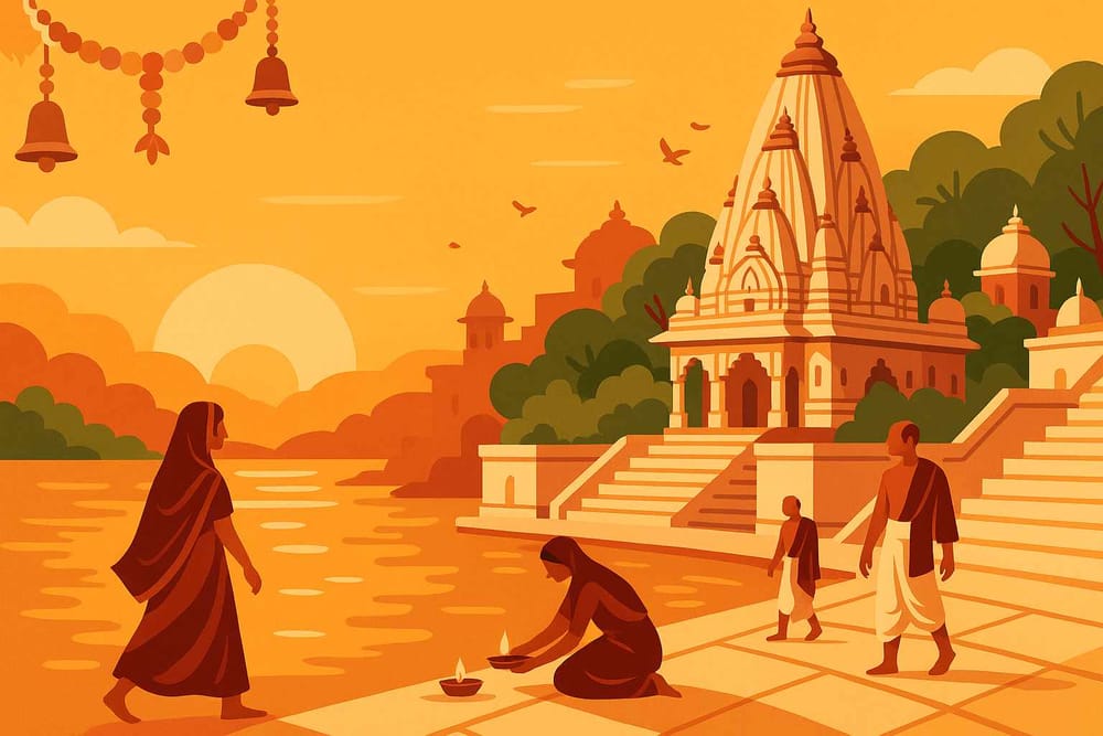 India's Sacred Geography: A Pilgrim's Guide to Holy Sites & Spiritual Energy