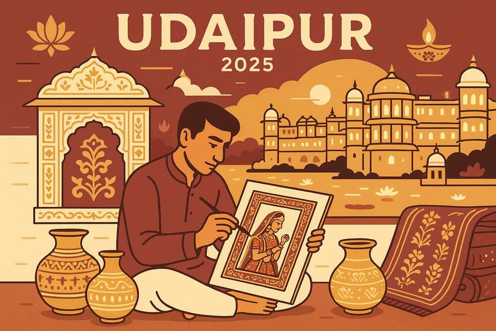 Udaipur's Artistic Soul: Craftsmanship - Culture - Spiritual Expression in 2025