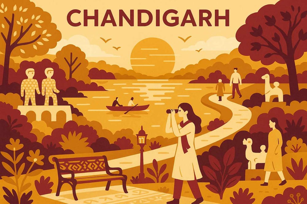 Chandigarh's Gardens-Lakes: Explore its Charm
