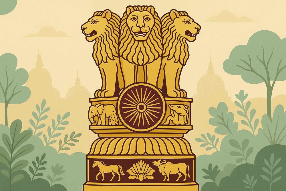 The Symbolism and Significance of the Lion Capital of Ashoka: Meaning Explained