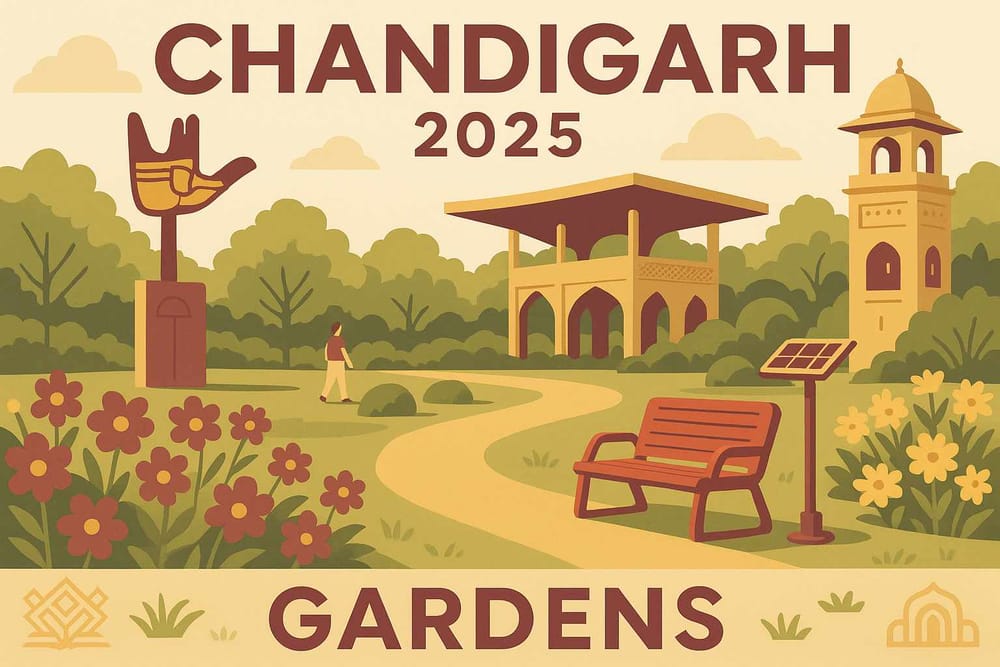 Chandigarh's Gardens- A 2025 Exploration