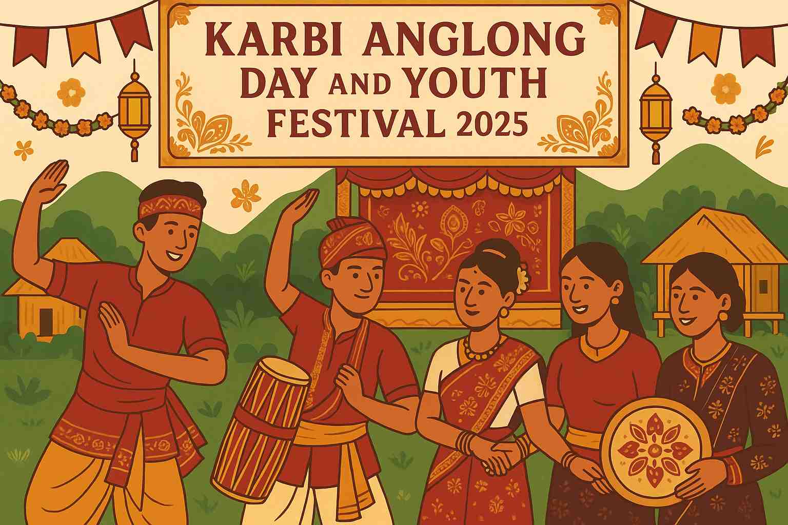 Karbi Anglong Day and Youth Festival 2025 - Celebrates Culture and Unity