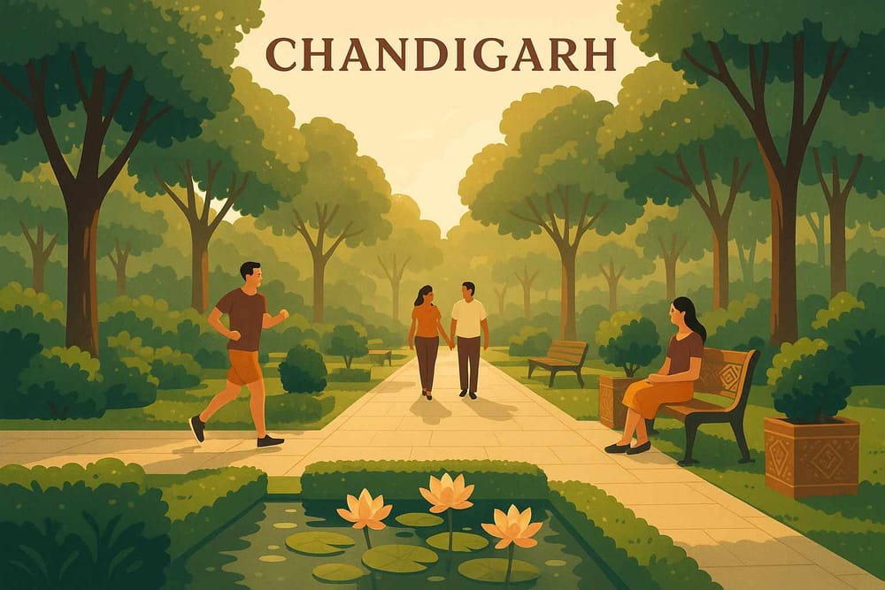 Chandigarh's Green Retreats: Explore Hidden Sanctuaries