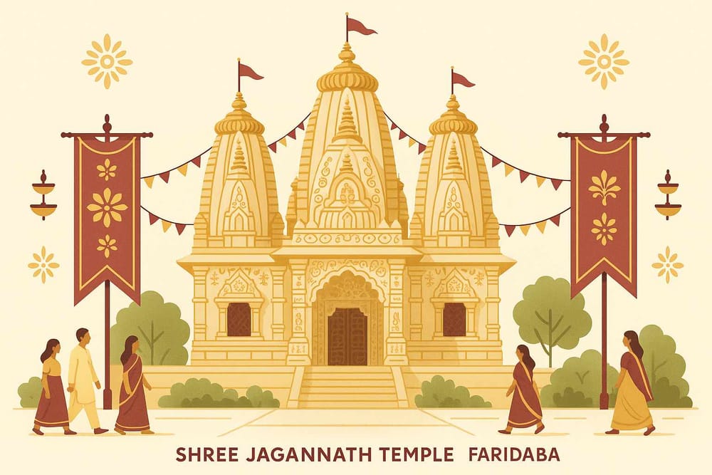 Explore the Rich Heritage of Shree Jagannath Temple-Faridabad: A 2025 Guide