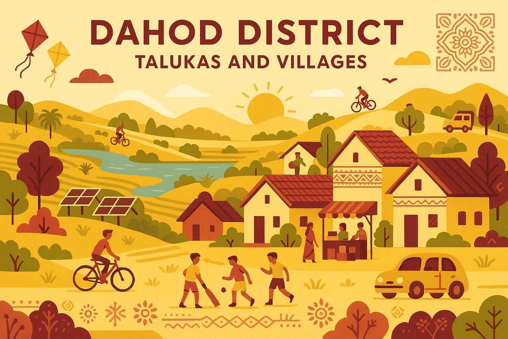 Dahod District: Explore Talukas and Villages in 2025