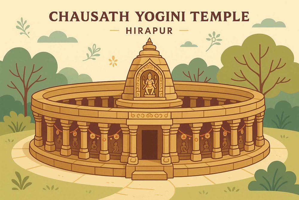 Chausath Yogini Temple, Hirapur-Mysteries Surround the Ancient Site
