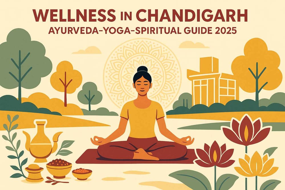 Wellness in Chandigarh: Ayurveda-Yoga-Spiritual Guide 2025