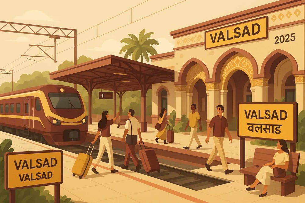 Valsad Railway Journey- Explore Charm and Connectivity in 2025
