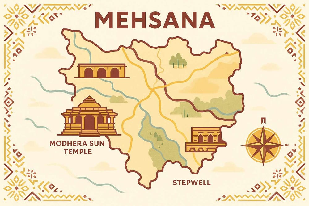 Mehsana Geography and Maps: Your Complete District Insights