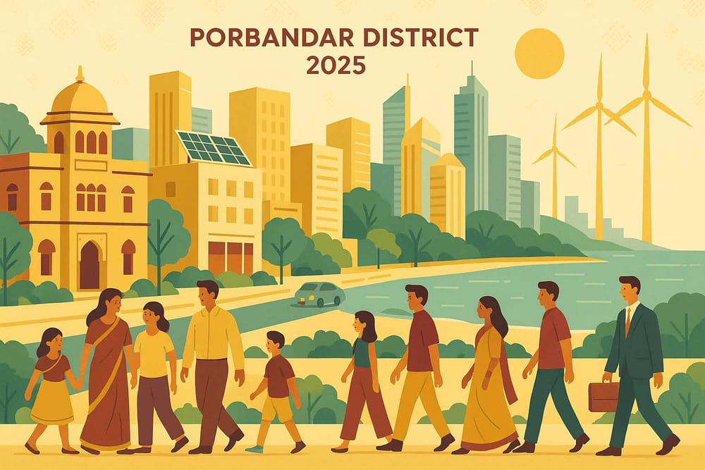Porbandar District's Future: Development Reshapes Demographics in 2025