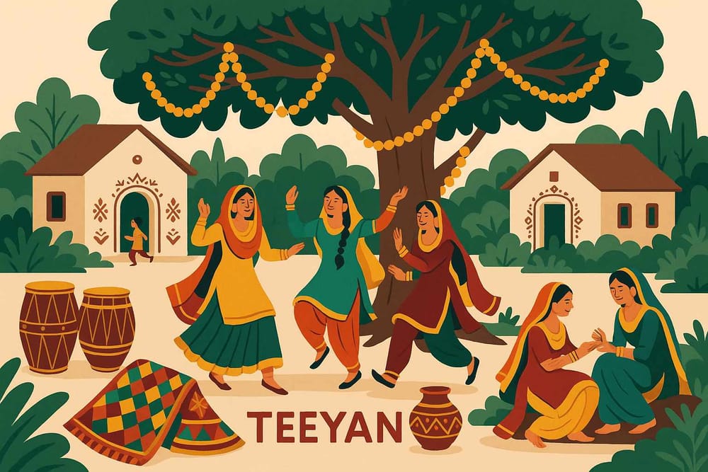 Authentic Teeyan Celebrations: Your 2025 Guide Details Traditions