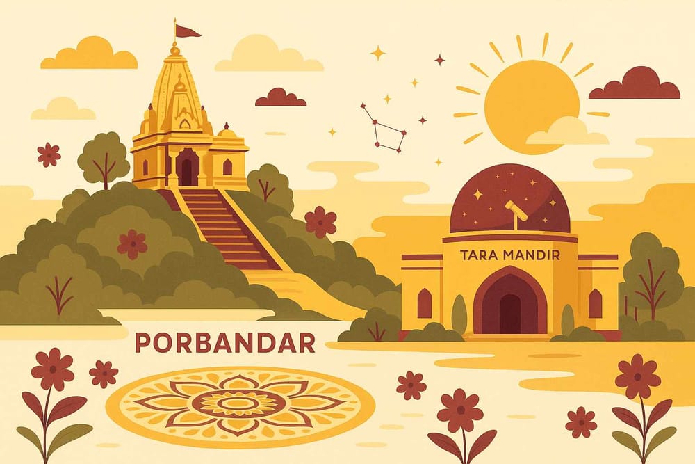 Porbandar Spiritual Charm: Harsiddhi Mata & Tara Mandir Beckon