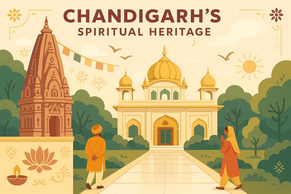Chandigarh's Spiritual Heartbeat: Temples and Gurudwaras Guide