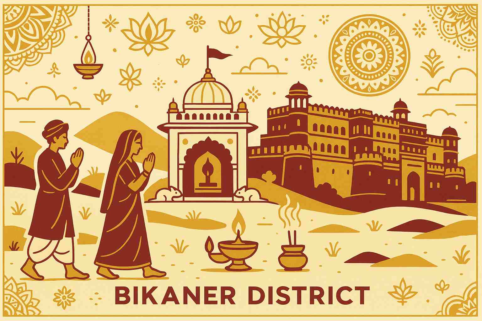 Bikaner District- A Spiritual Journey Through Rajasthan's Heartland: Explore the Sacred Sites