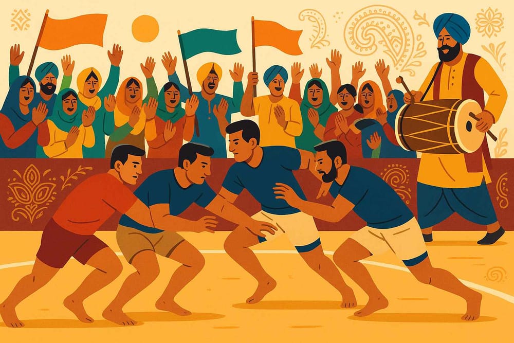 Echoes of the Arena-Punjabi Kabaddi's Rhythmic Commentary Explained