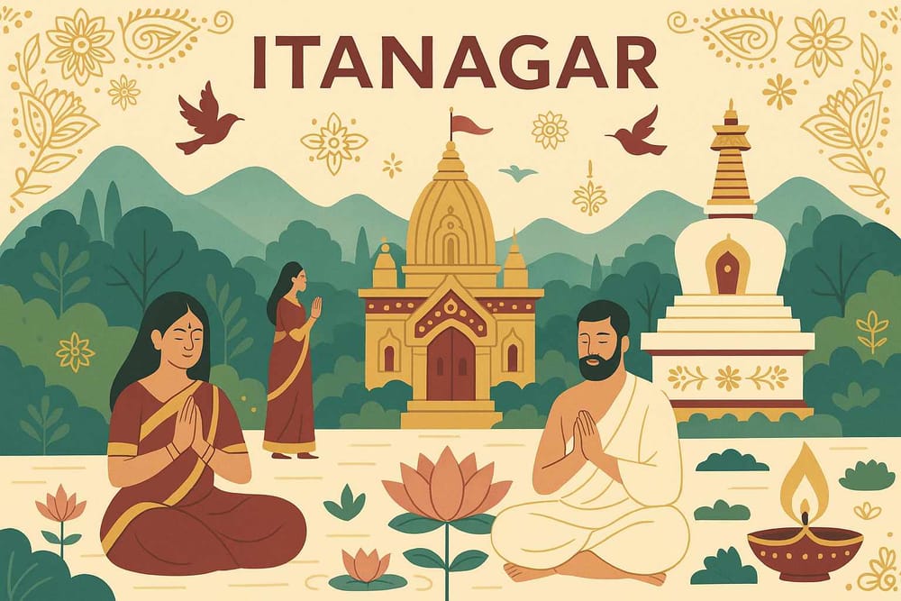 Exploring Spiritual Landscapes: Itanagar's Sacred Sites Beckon