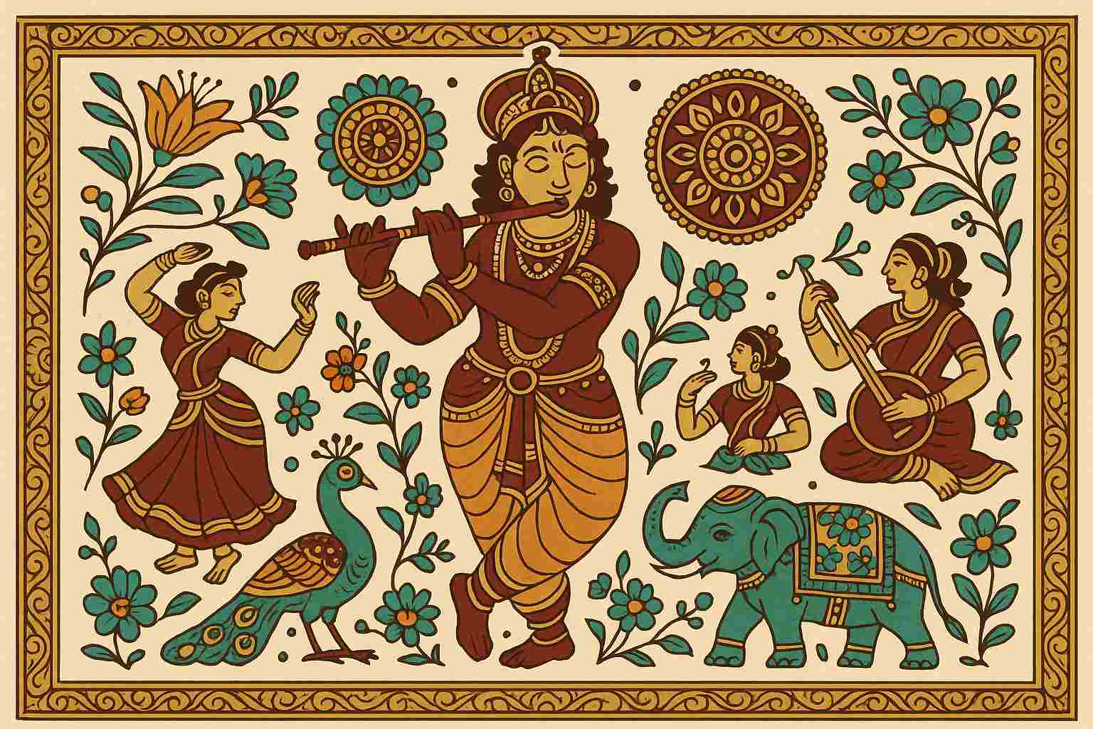 Pattachitra Art: Techniques and Traditions-A 2025 Exploration