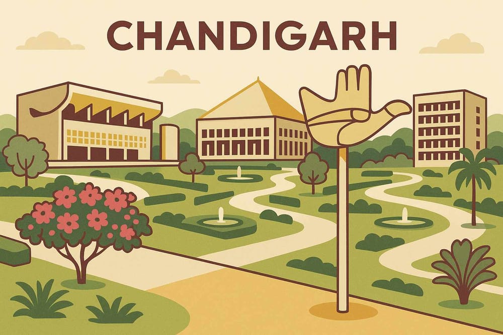 Exploring Chandigarh - Modern Architecture and Green Spaces