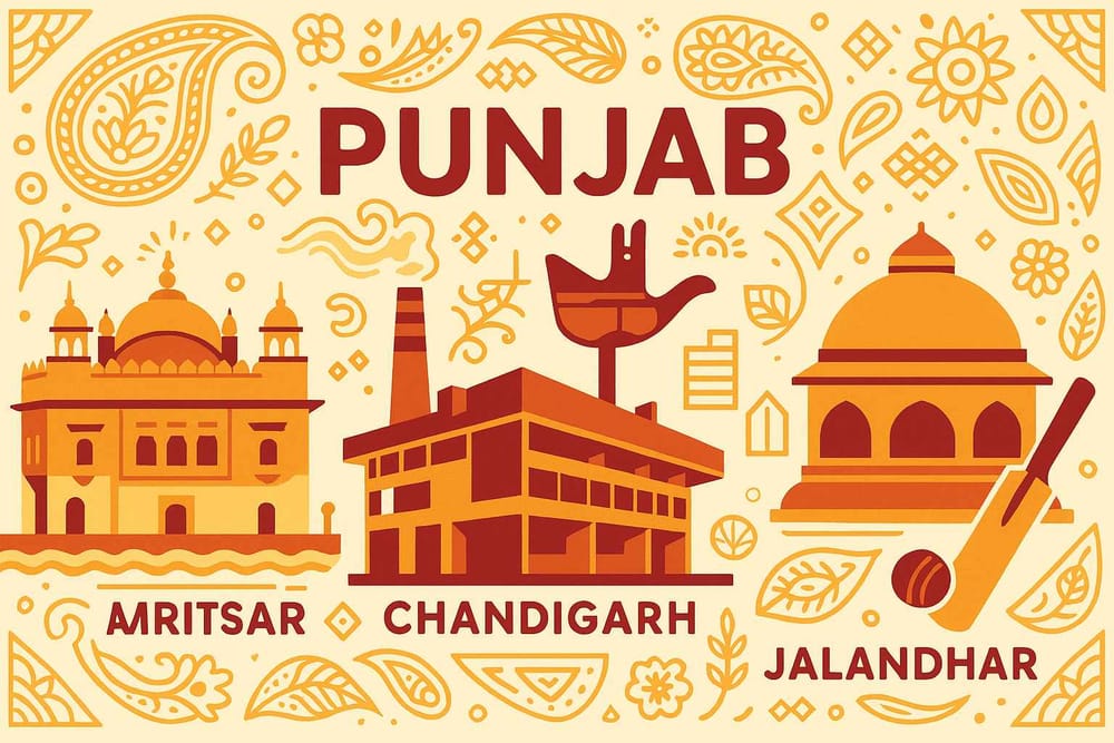 Major Cities of Punjab-India: Population Analysis in 2025
