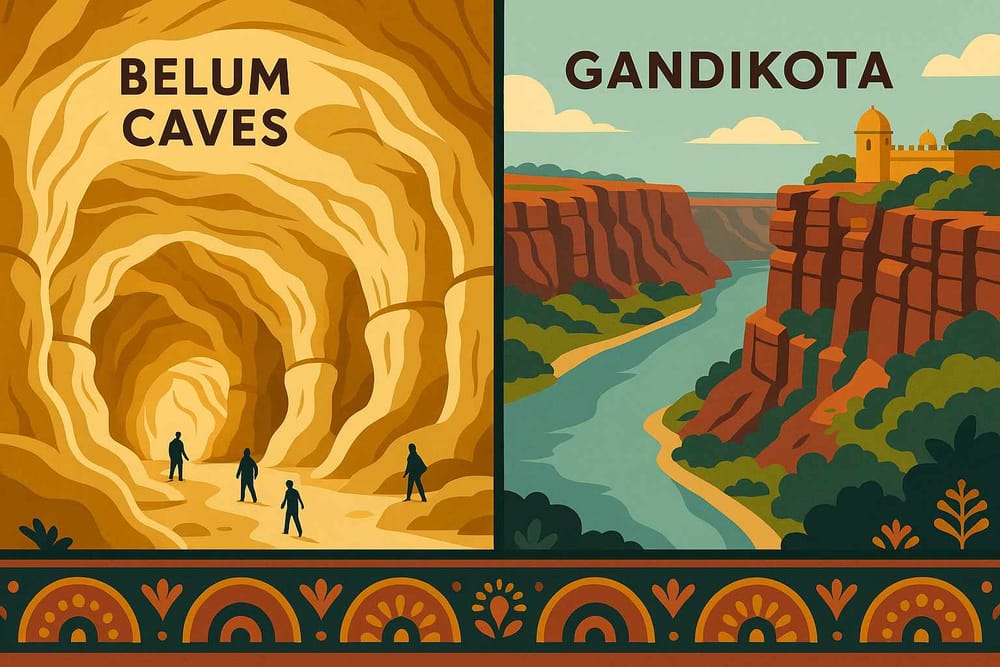 A Twin Adventure: Plan Your Perfect Trip to Belum Caves and Gandikota