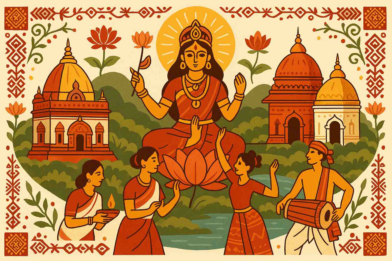 Tripura's Spiritual Landscape: Traditions-Deities-Culture