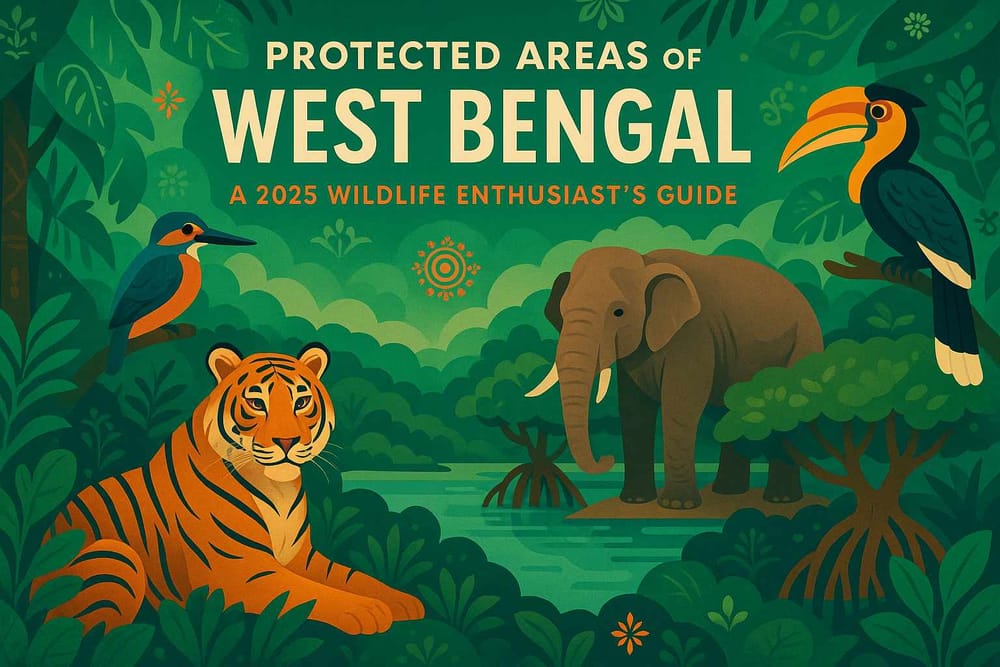 Protected Areas of West Bengal - A 2025 Wildlife Enthusiast's Guide