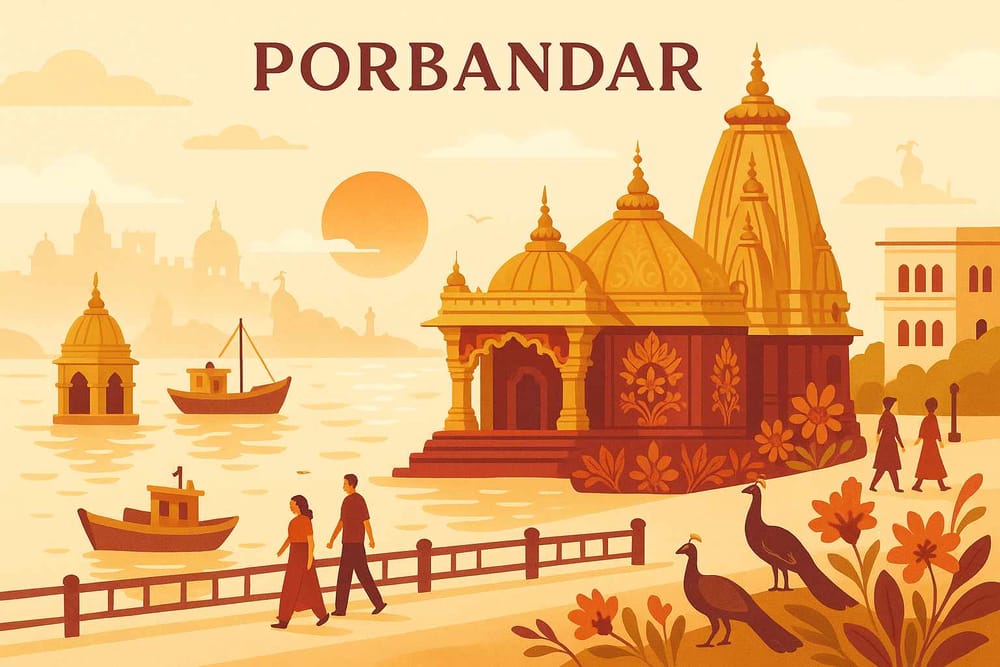 The Enchanting Allure of Porbandar- Mythical Origins Define Modern Marvels