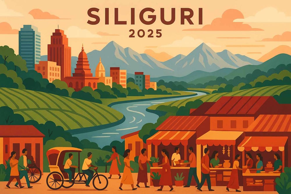A Beginner's Guide to Siliguri's Geography: Explore Siliguri's Landscape in 2025