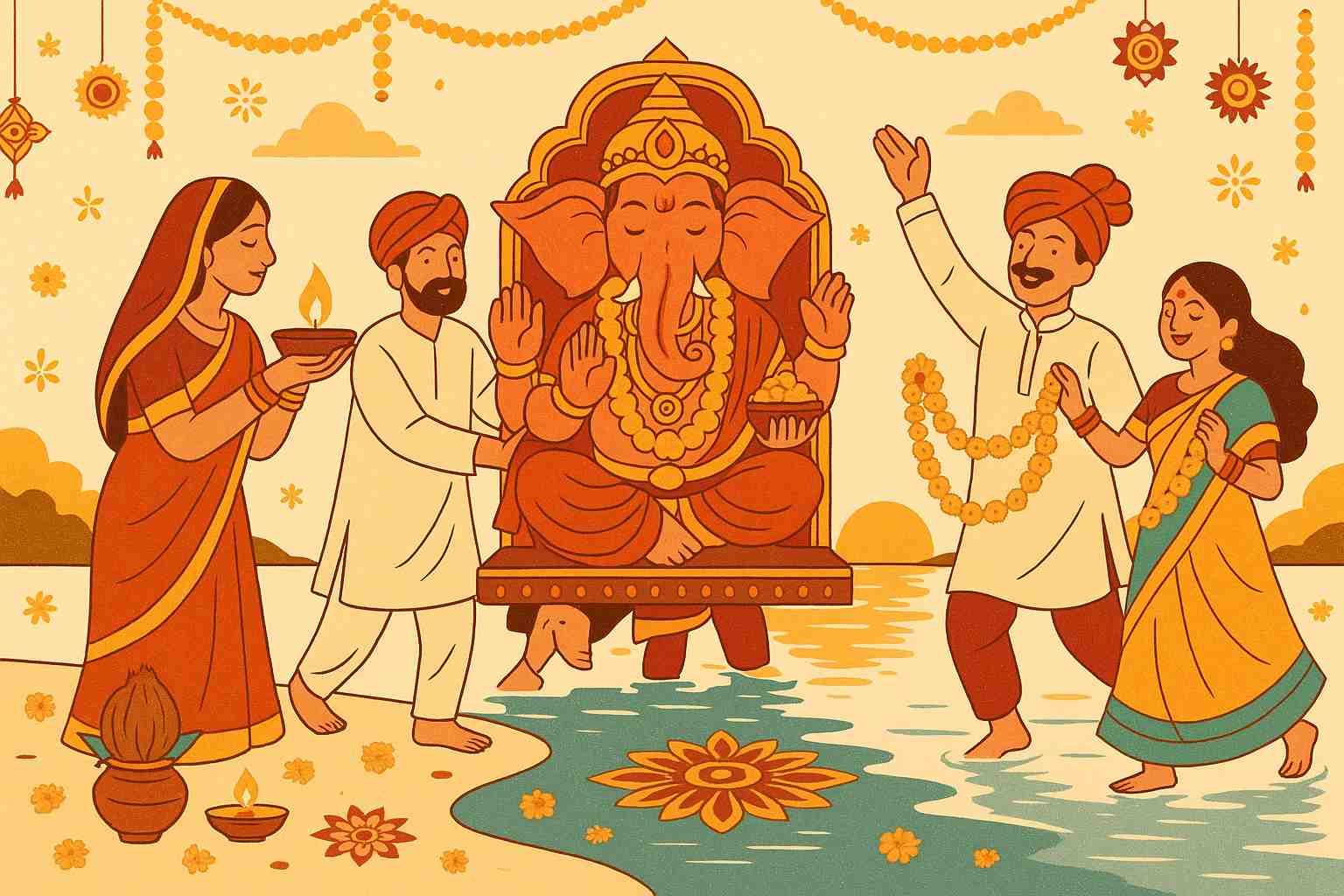 Ganpati Visarjan 2025-Rituals, Muhurat & Significance Explained