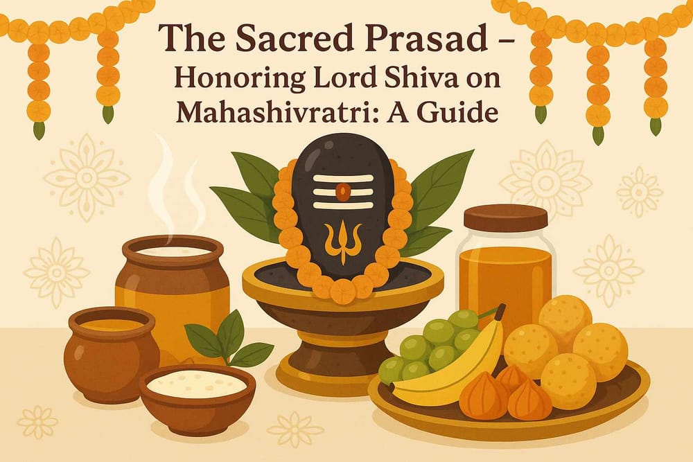 The Sacred Prasad-Honoring Lord Shiva on Mahashivratri
:A Guide