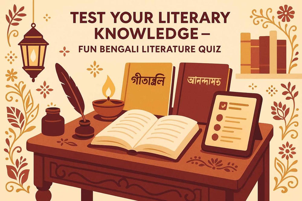 Test Your Literary Knowledge - Fun Bengali Literature Quiz