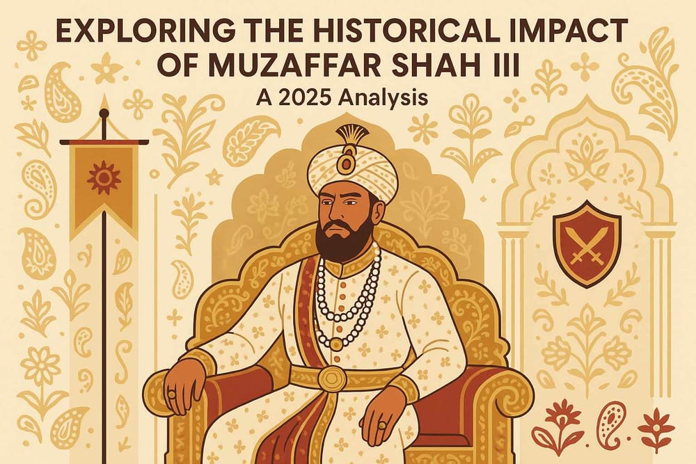 Exploring the Historical Impact of Muzaffar Shah III - A 2025 Analysis