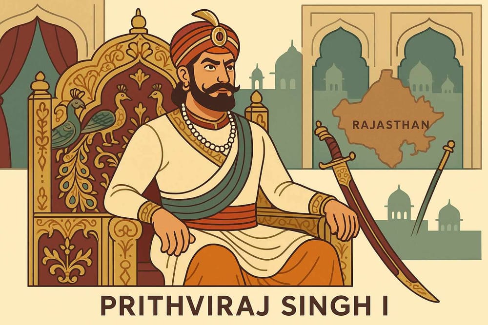 Prithviraj Singh I in Rajasthan-Legacy Explored