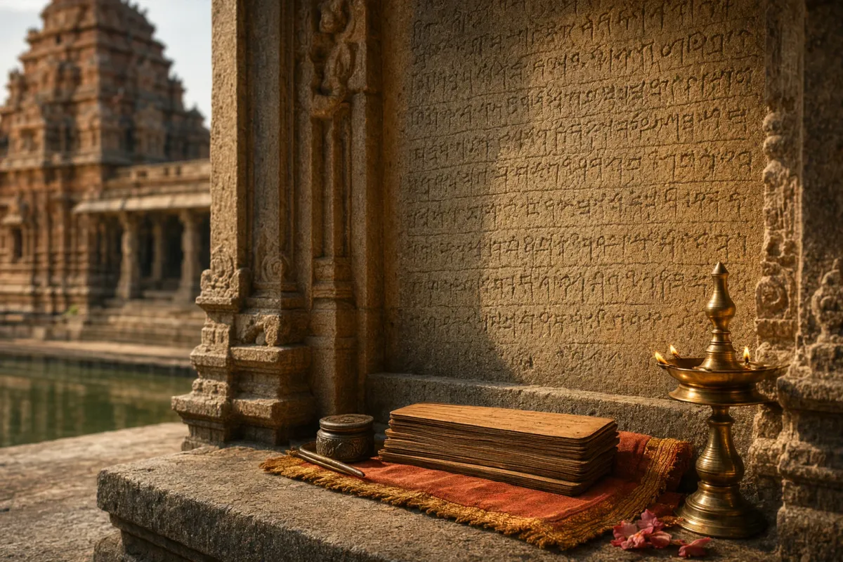 Indian Inscriptions For Project Indian Temple Inscriptions: What They Record