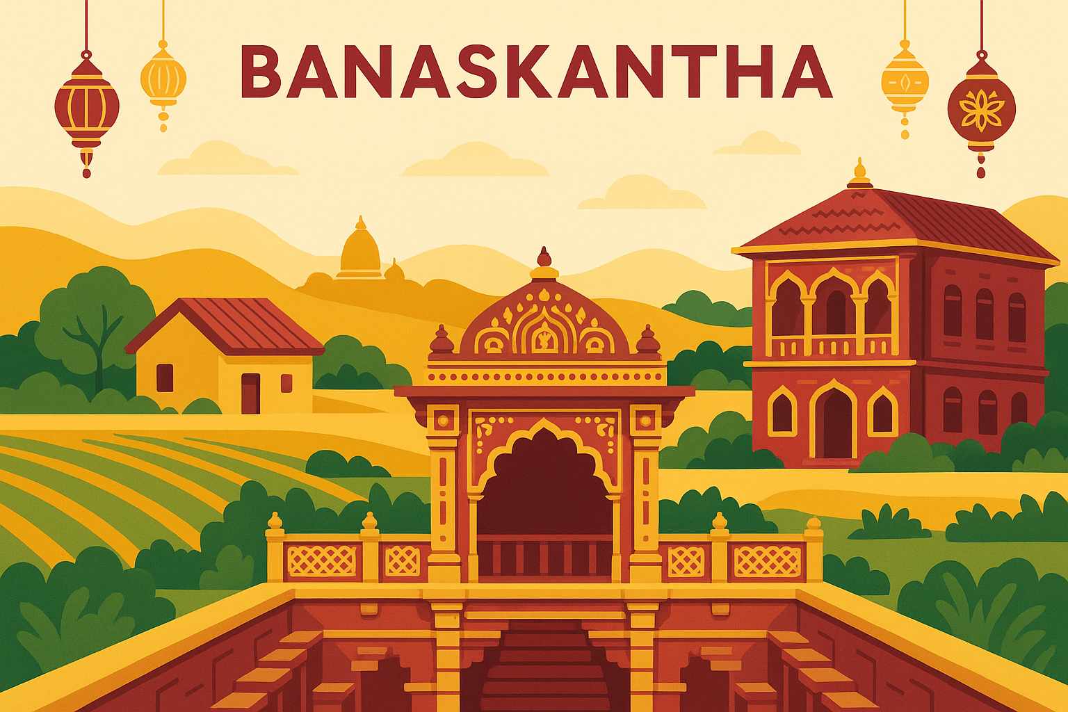 Banaskantha's Hidden Gems: Maps and Villages Guide You